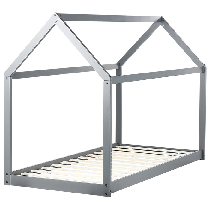 Beliani - TOSSE - Kinderbed - Grijs - 90 x 200 cm - Hout