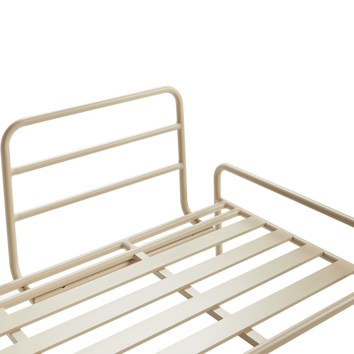 Beliani - SOLOFRA - Tuinbank 2-zits - Beige - Aluminium