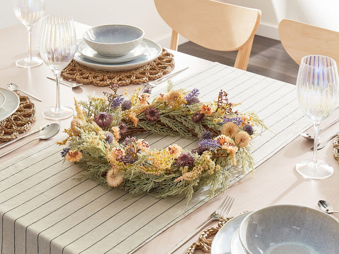 Beliani - CAMRUN - Krans - Groen - 45 cm - Synthetisch