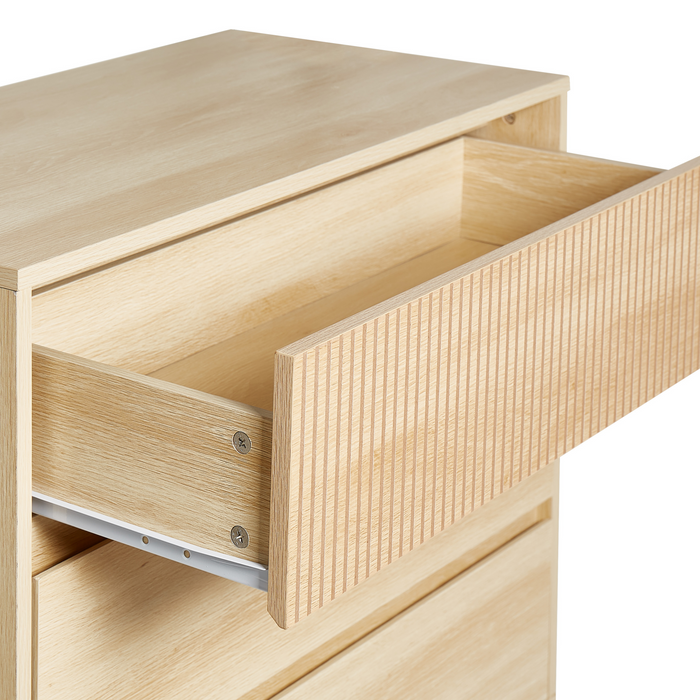 Beliani - WALES - Ladekast 3 lades - Lichte houtkleur - MDF