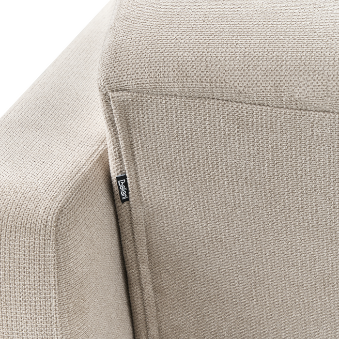 Beliani - ALNES - Slaapbank - Beige - Polyester