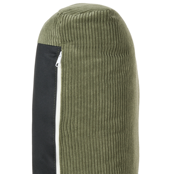 Beliani - SIGGARD - Hoekbank - Groen - Rechtszijdig - Corduroy