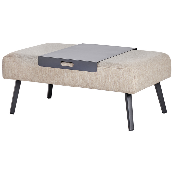 Beliani - SORRIVOLI - Loungeset 4-zits - Beige - Olefine