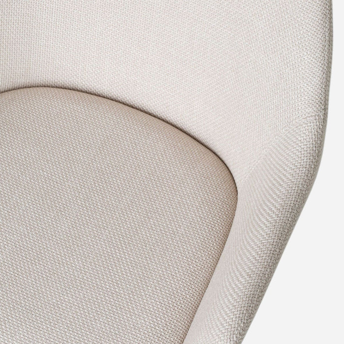 Nolon Nola-Mae Draaibare Eetkamerstoelen Beige - Wit - 2x