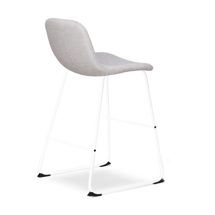 Nolon Nino-Mats Barkrukken Set van 2 - Beige - Wit - 65 cm