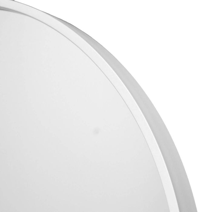 Fragix Boston Passpiegel Ovaal - Wit - Metaal - 150x40