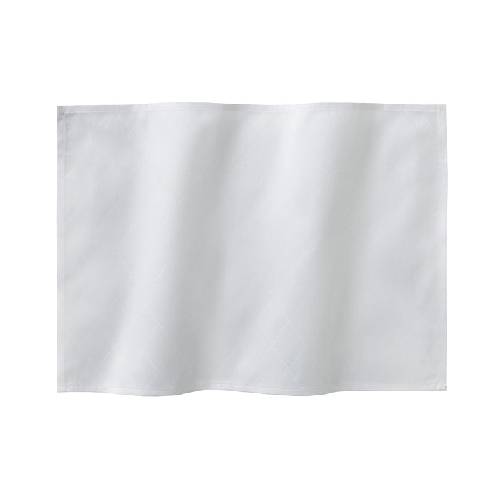 DDDDD placemat Rhombus - 50x35cm - Wit - 4 stuks