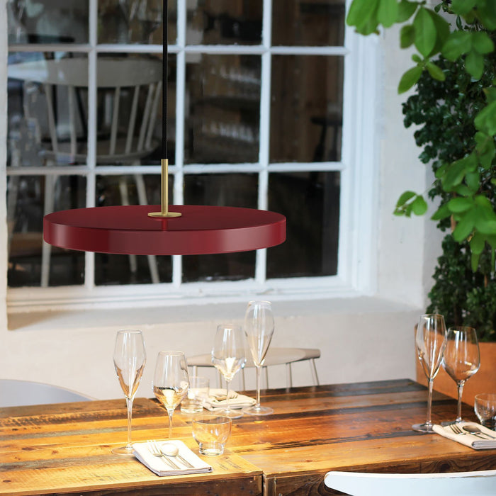 Umage Asteria hanglamp LED medium Ø43 messing|messing