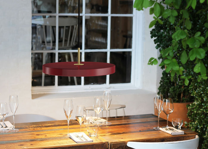 Umage Asteria hanglamp LED medium Ø43 messing|messing