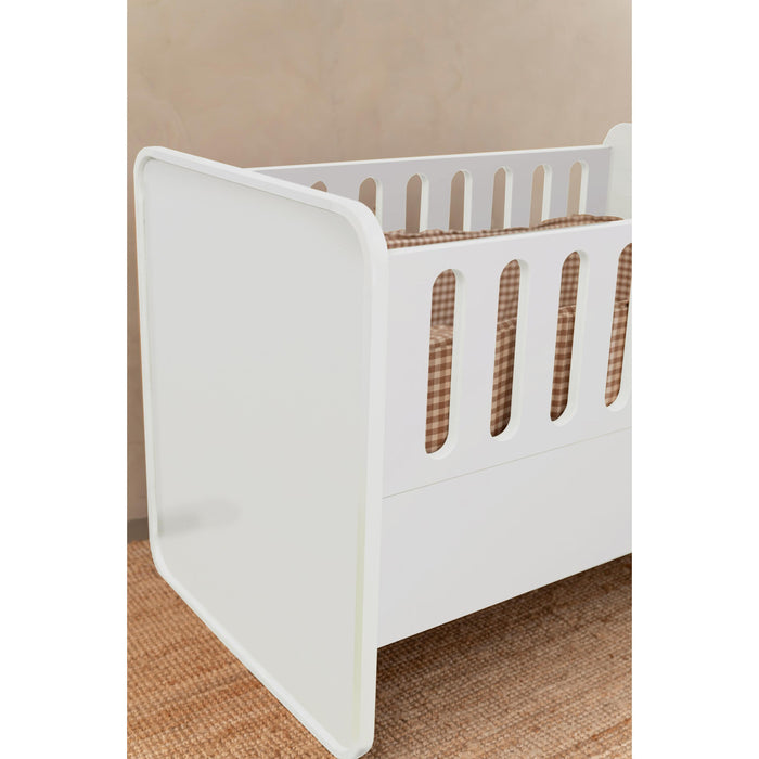 Nofred Form ledikant berken wit