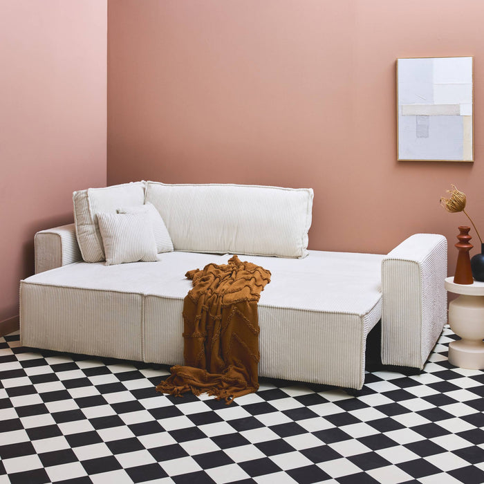 sweeek - Verstelbare 3-zits hoekbank