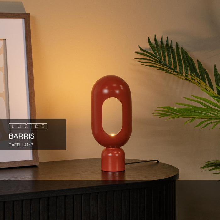 Lucide BARRIS Tafellamp - Terracotta