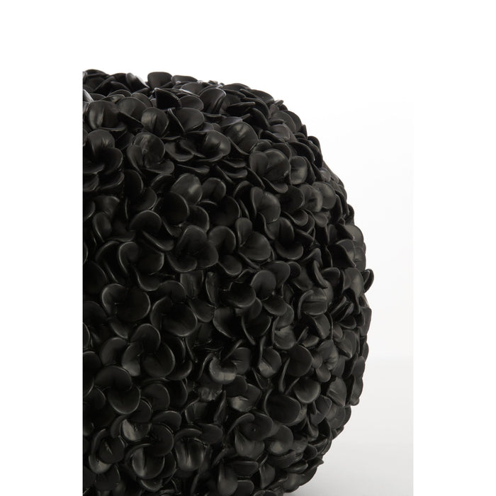 Light & Living Vaas Phylia - Zwart - Ø47,5cm