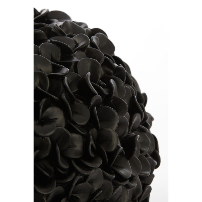 Light & Living Vaas Phylia - Zwart - Ø47,5cm