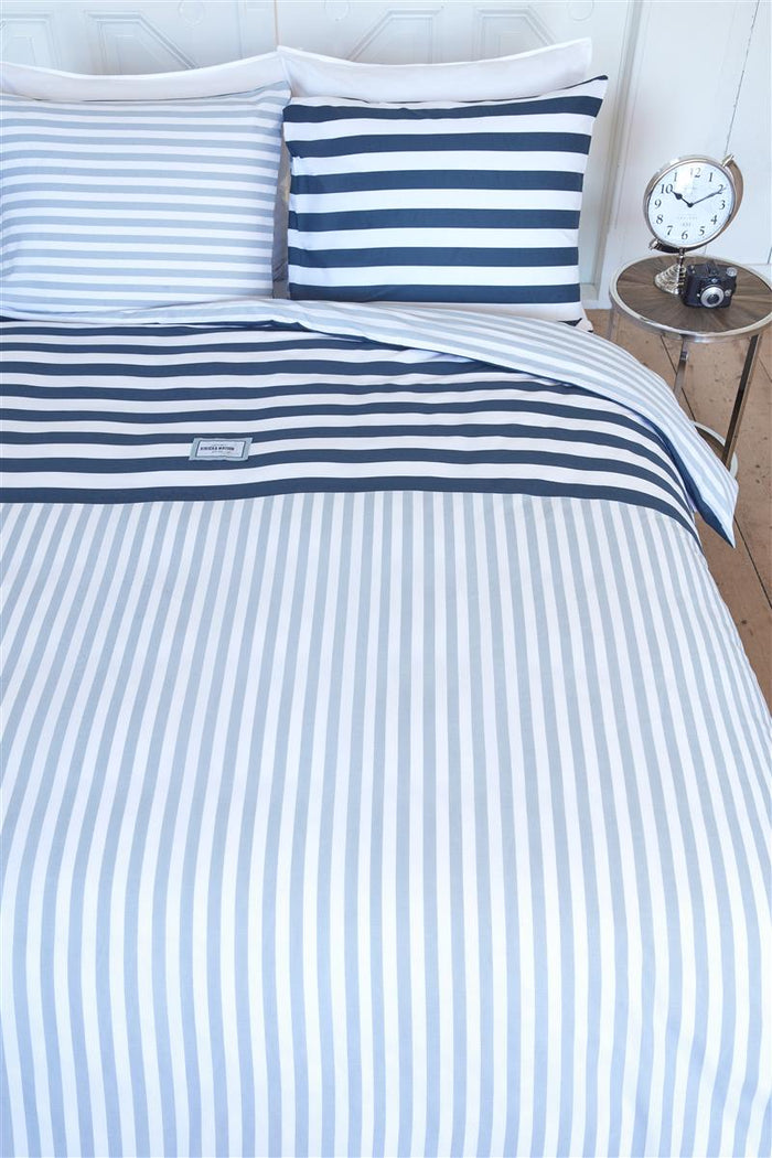 Riviera Maison Harbour dekbedovertrek - 240x200|220 - Blauw