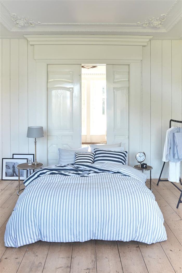 Riviera Maison Harbour dekbedovertrek - 240x200|220 - Blauw