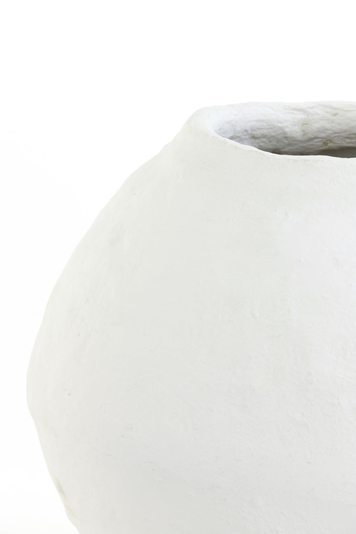 Light&living Pot deco Ø45x50 cm GARDEZ crème