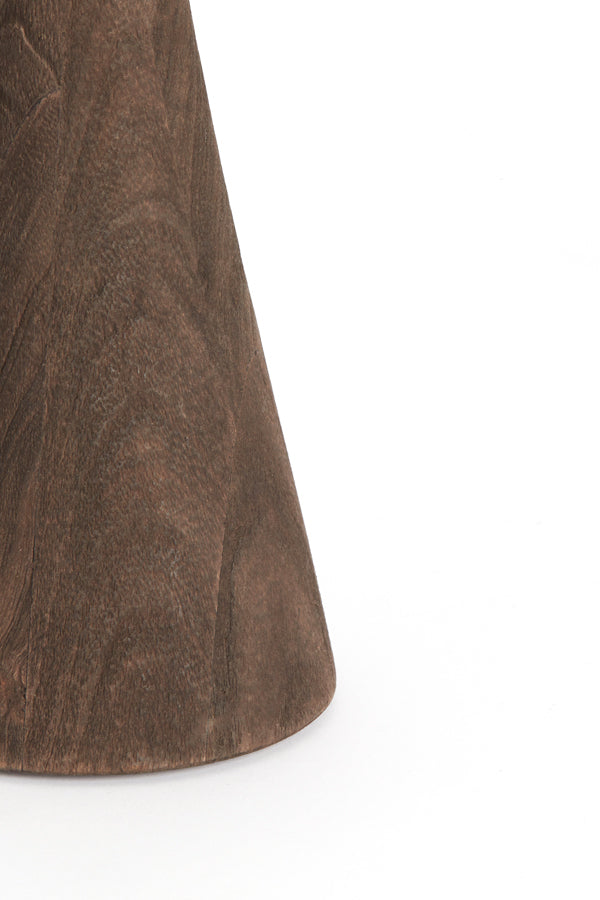 Light&living Lampvoet 12x16x39 cm SABULI hout mat donker bruin