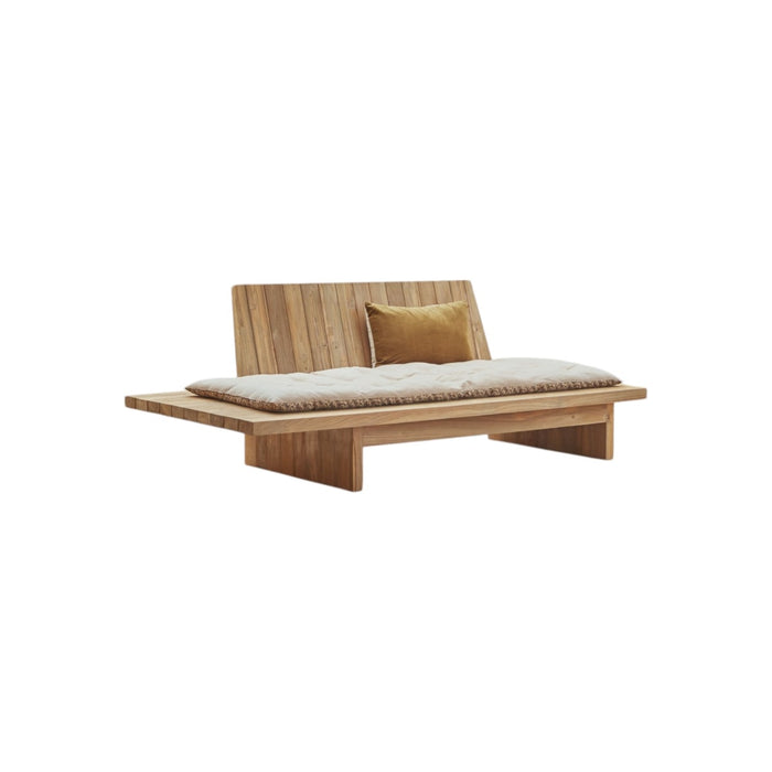 Tikamoon - Joaquin - Gerecyclede massief teakhouten tuinbank