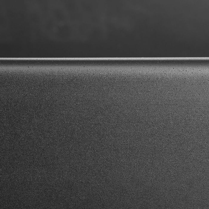 Elho Pure Cone Long Wheels 75 - Zwart - L 74 x B x H 36 cm - Binnen en Buiten - 100% gerecycled