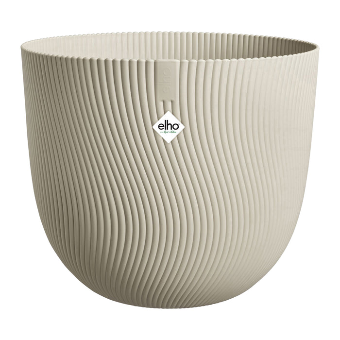Elho Sereh Rond - Beige - Ø 47 x H 40 cm - Binnen en Buiten - 100% gerecycled