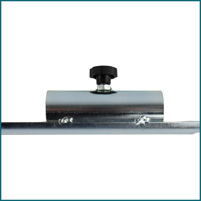 HIXA Parasolhouder Grondboor Zilver Universeel Grondanker Grondpen