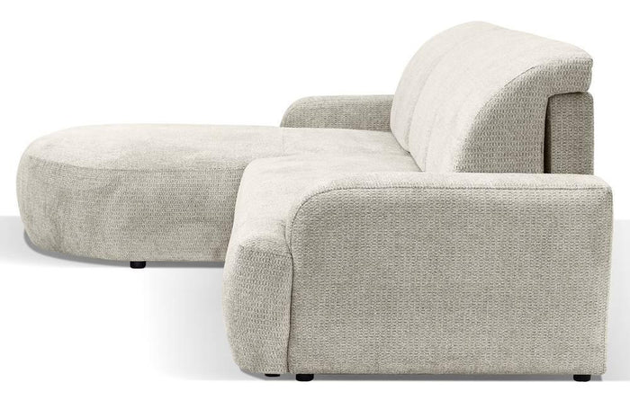 NADUVI Collection Hoekbank Alma links met slaapfunctie