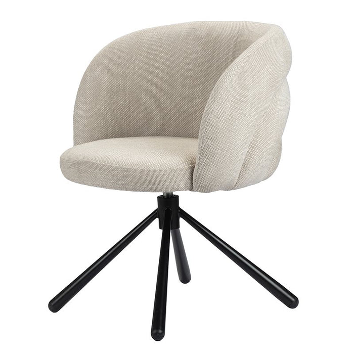 Pebble Draaistoel Beige