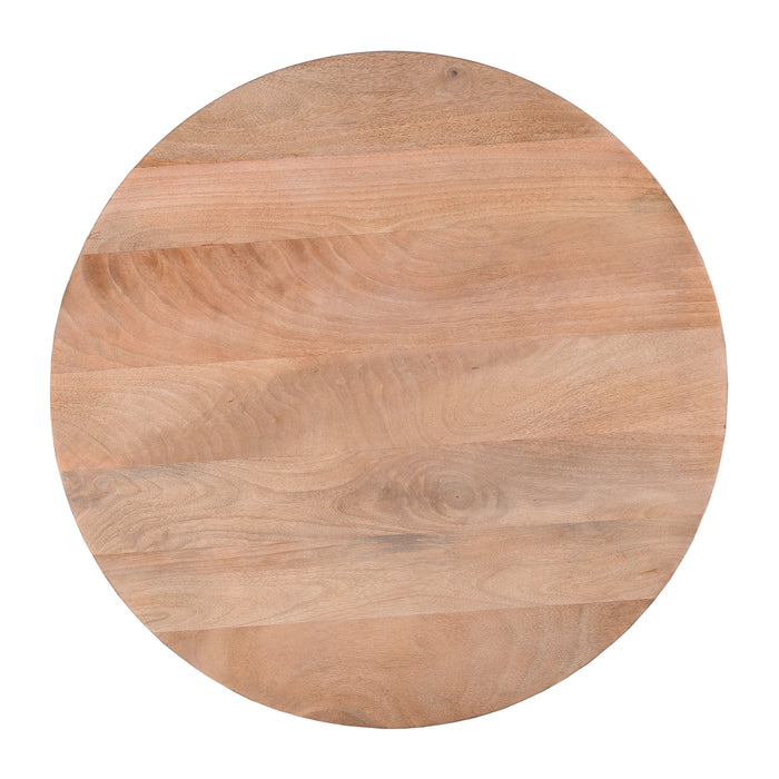 Lewis & Loft Salontafel Levi - FSC® mangohout - Rond ⌀70 - Naturel