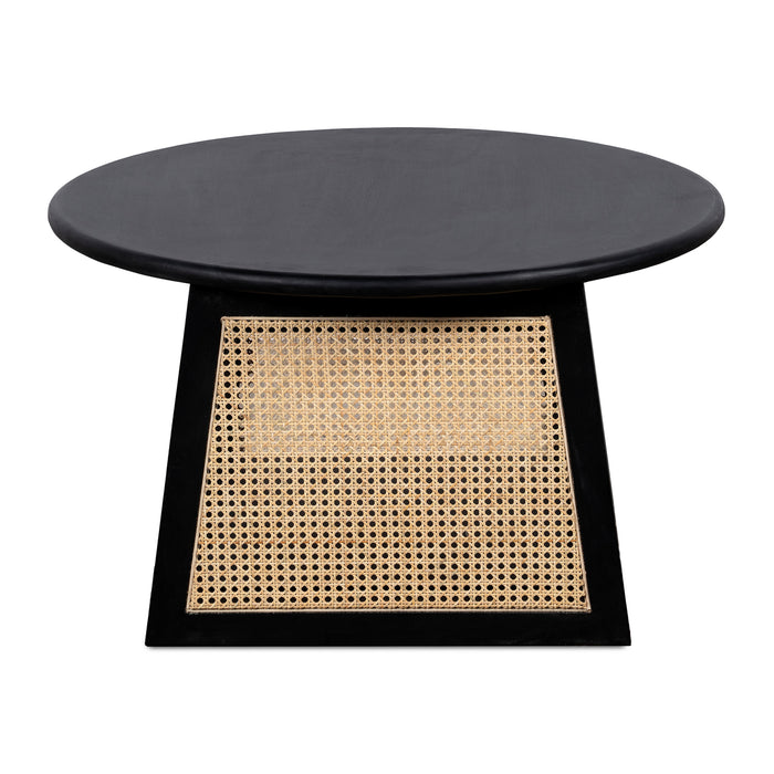 Lewis & Loft Salontafel Lene – Rotan – FSC® mangohout – Zwart