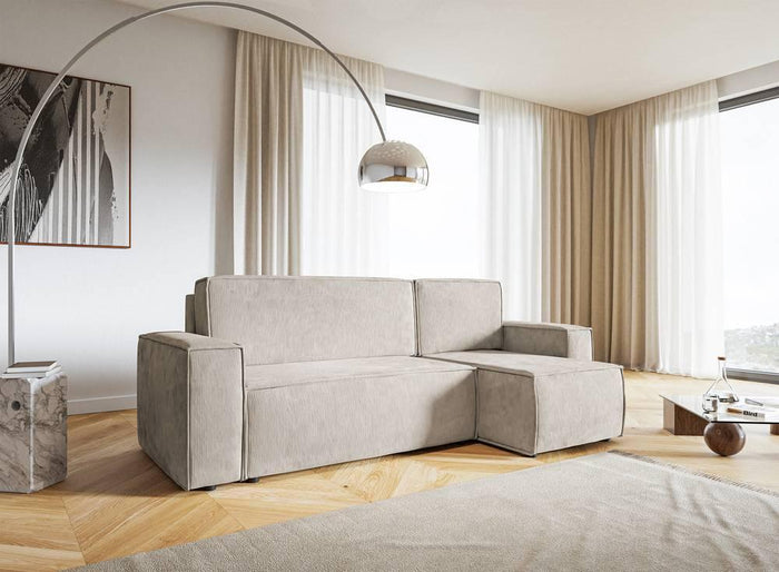 NADUVI Collection Hoekbank met slaapfunctie Crusado links|rechts