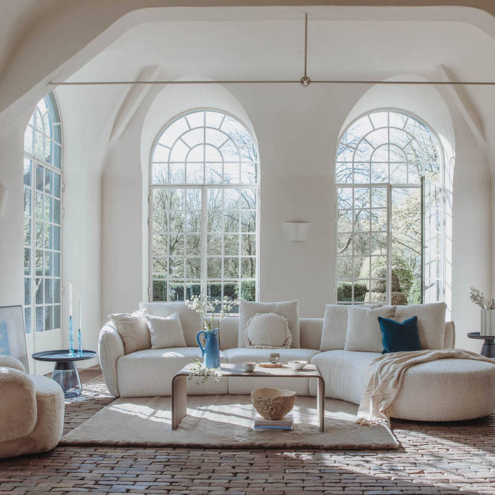 Goossens Vloerkleed Nordfyn in Nordfyn, taupe