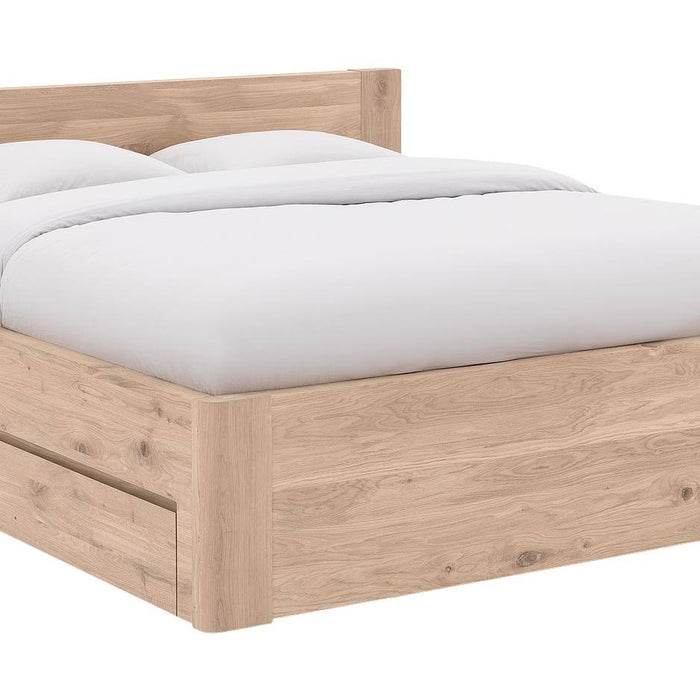 Goossens Bedframe Bibi - 180 x 210 - Eiken gelakt roomwit - Hout