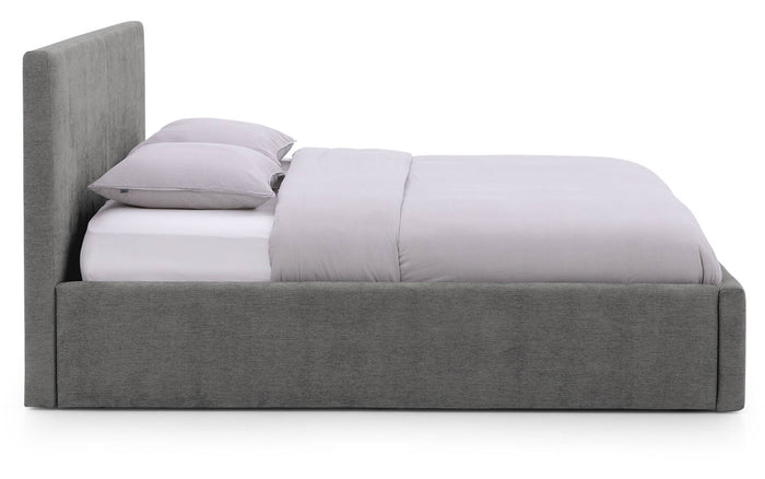 Goossens Bedframe Mysen Storage - 180 x 200 - Stof fijn geweven