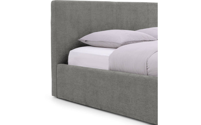 Goossens Bedframe Mysen Storage - 140 x 200 - Stof fijn geweven