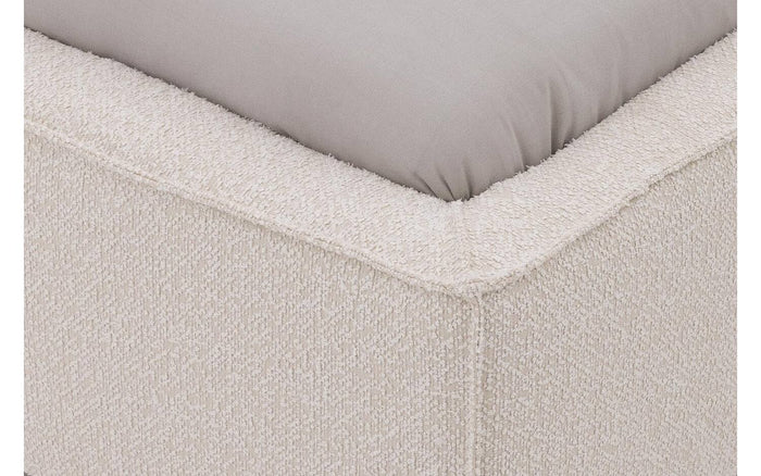 Goossens Bedframe Switch - 180 x 210 - Ahenk 9851 beige - Bouclé