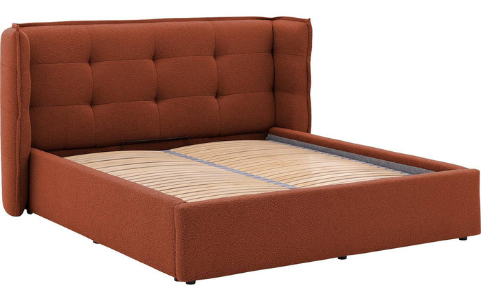 Goossens Gestoffeerd Bedframe Canon - 160 x 200 - Stof boucle