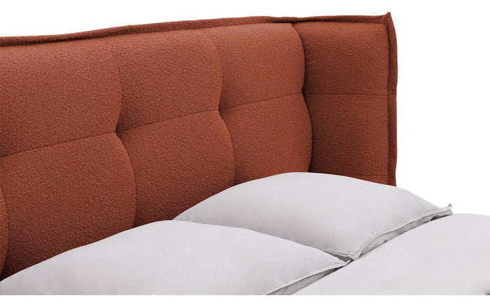 Goossens Gestoffeerd Bedframe Canon - 160 x 200 - Stof boucle