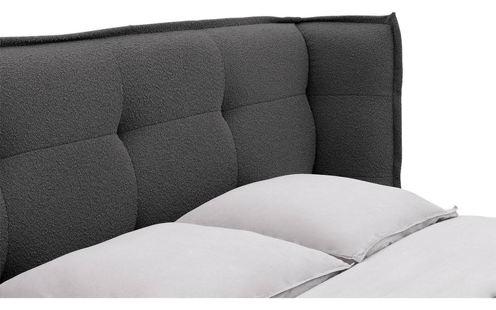 Goossens Gestoffeerd Bedframe Canon - 140 x 200 - Stof boucle