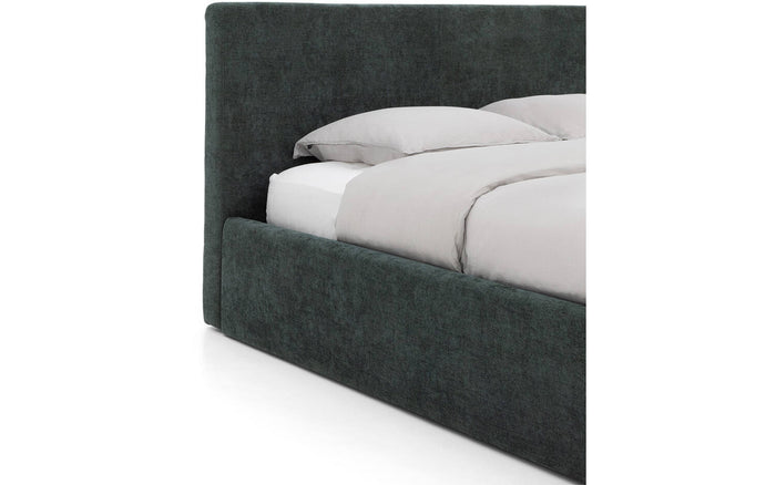 Goossens Bedframe Mysen Storage - 140 x 200 - Stof fijn geweven