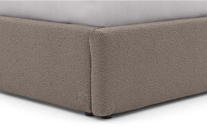 Goossens Gestoffeerd Bedframe Canon - 140 x 200 - Stof boucle