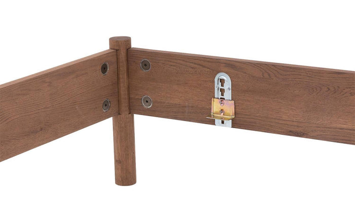 Goossens Bedframe Roll, Bedframe 140 x 200 cm zonder hoofdbord