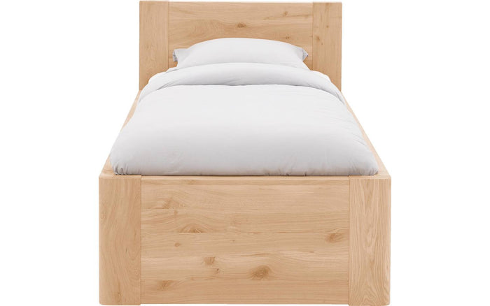 Goossens Bedframe Bibi - 90 x 200 - Eiken gelakt blank - Hout