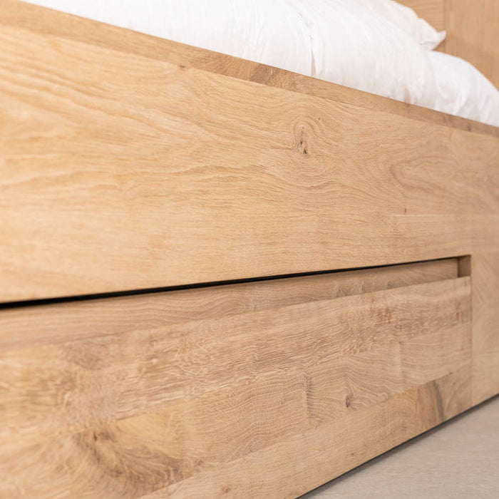 Goossens Bedframe Bibi - 160 x 200 - Eiken naturel - Hout