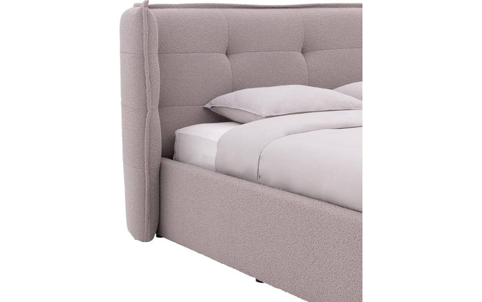 Goossens Gestoffeerd Bedframe Canon - 160 x 200 - Stof boucle