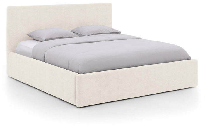 Goossens Bedframe Mysen Storage - 180 x 200 - Stof fijn geweven