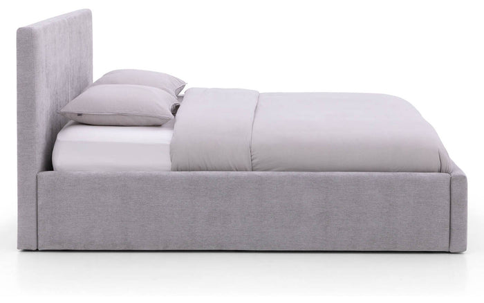 Goossens Bedframe Mysen Storage - 140 x 200 - Stof fijn geweven