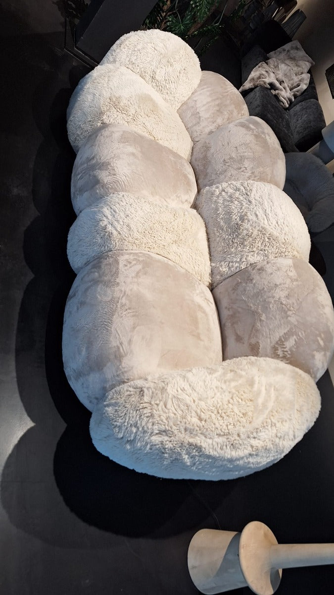 PTMD Curvae Sofa Lush Beige