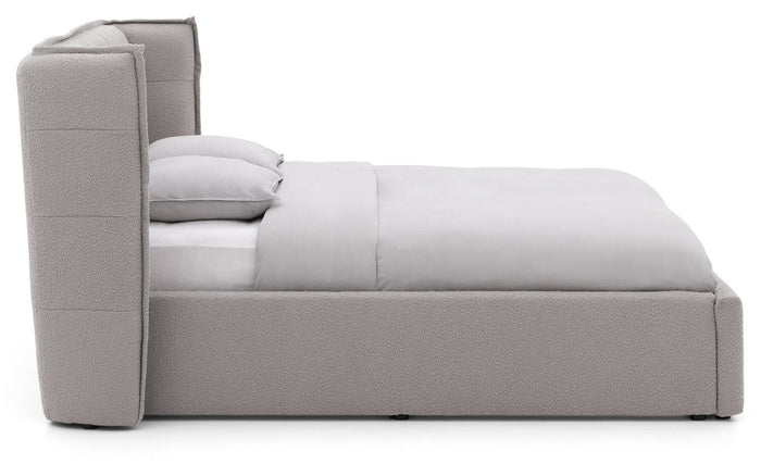 Goossens Gestoffeerd Bedframe Canon - 180 x 200 - Stof boucle