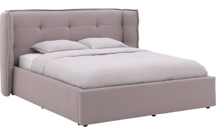 Goossens Gestoffeerd Bedframe Canon - 180 x 200 - Stof boucle